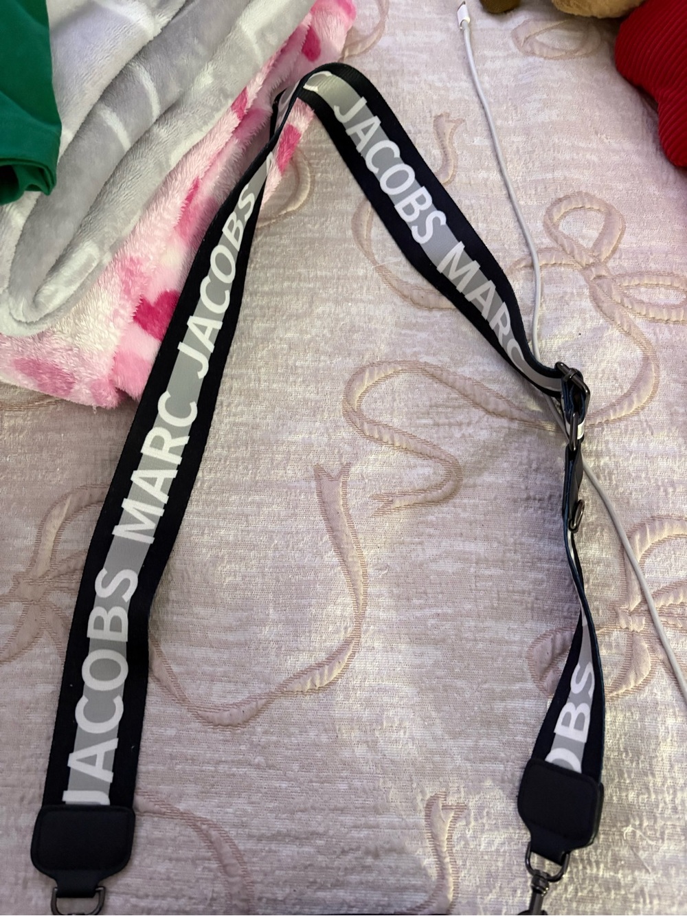 Marc Jacobs Black Saffiano Camera Crossbody with Logo Strap - Picture 2 of 7